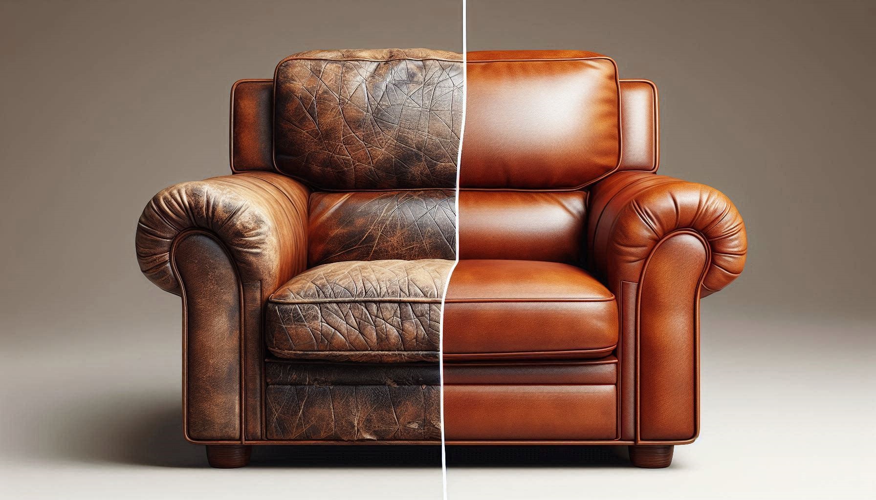 Rénovation fauteuil en cuir à Braine-l’Alleud : nettoyage, réparation et recoloration